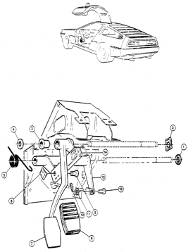 4-4-0 Clutch Pedal Linkage