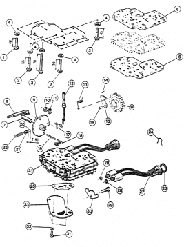 4-5-3 Valve Body/Internal Linkage
