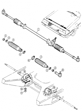 5-2-0 Steering Rack Assembly