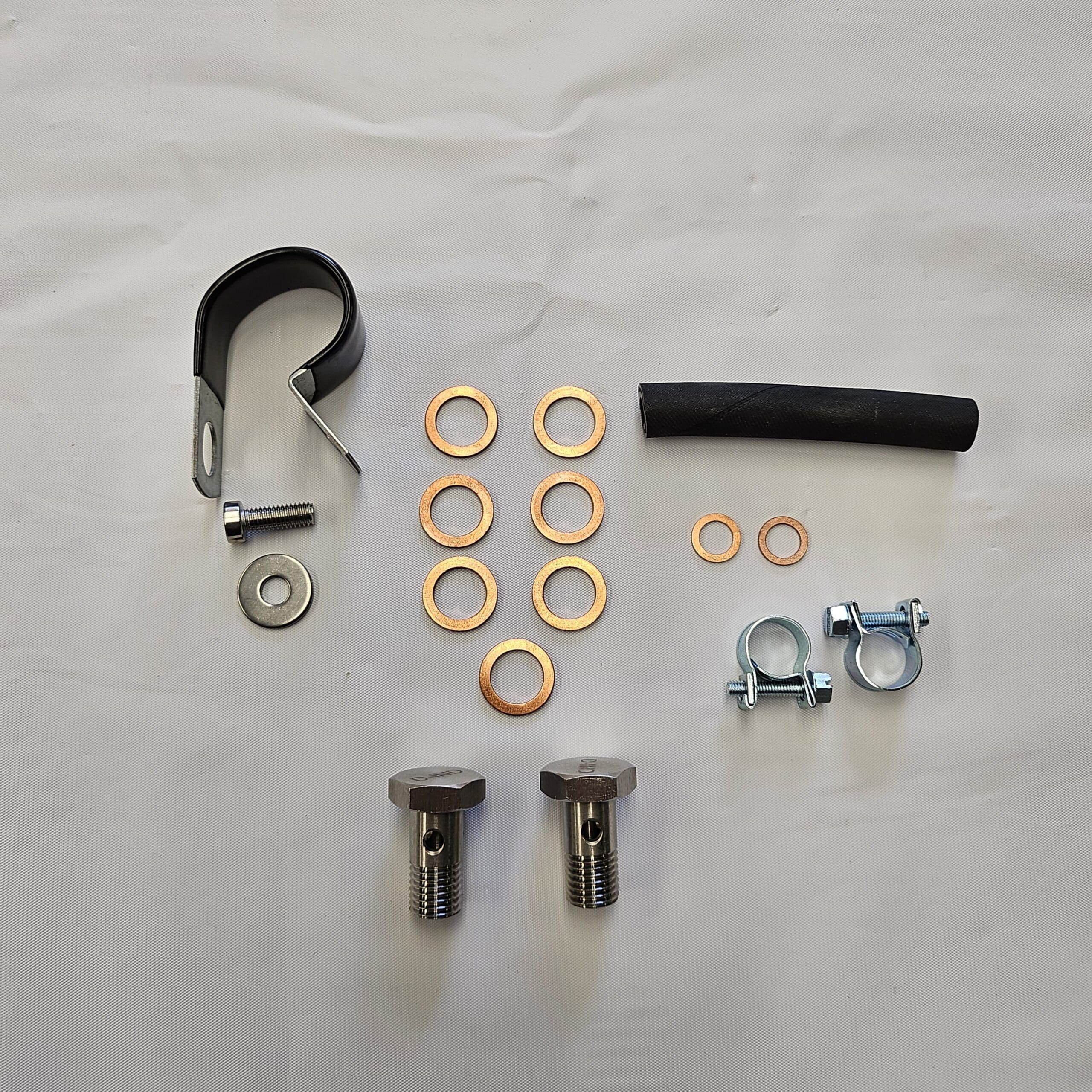 4 PIECE ADDITIONAL FUEL LINE SET - BRAIDED STAINLESS - Image 3